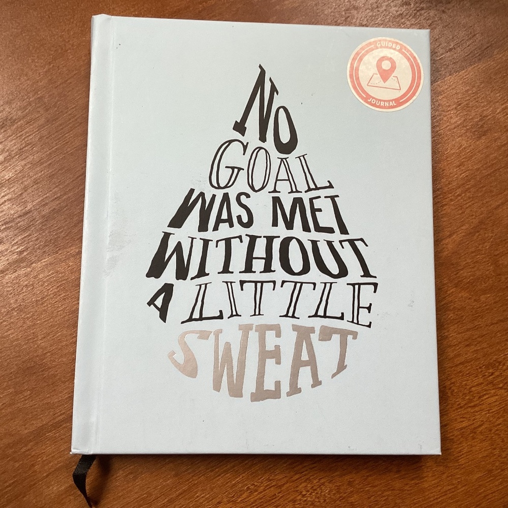 Fitspiration Guided Journal by C. R. Gibson New 8”x 6.5”